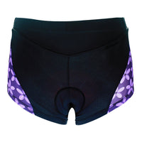 Purple Flowers 3D Padded Cycling Underwear Shorts Bicycle Underpants Lightweight Bike Biking Shorts Breathable Bicycle Pants Lightweight NO. SFK012 -  Cycling Apparel, Cycling Accessories | BestForCycling.com 