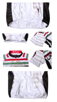 Ilpaladino Multi-Strip White Men's Breathable Short-Sleeve Cycling Jersey Bicycling Shirts Summer Quick Dry Sport Wear NO.704 -  Cycling Apparel, Cycling Accessories | BestForCycling.com 