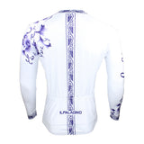 Purple Decorative Cool Graphic Arm Print Men's Cycling Long/Short-sleeve White Jerseys NO.024 -  Cycling Apparel, Cycling Accessories | BestForCycling.com 