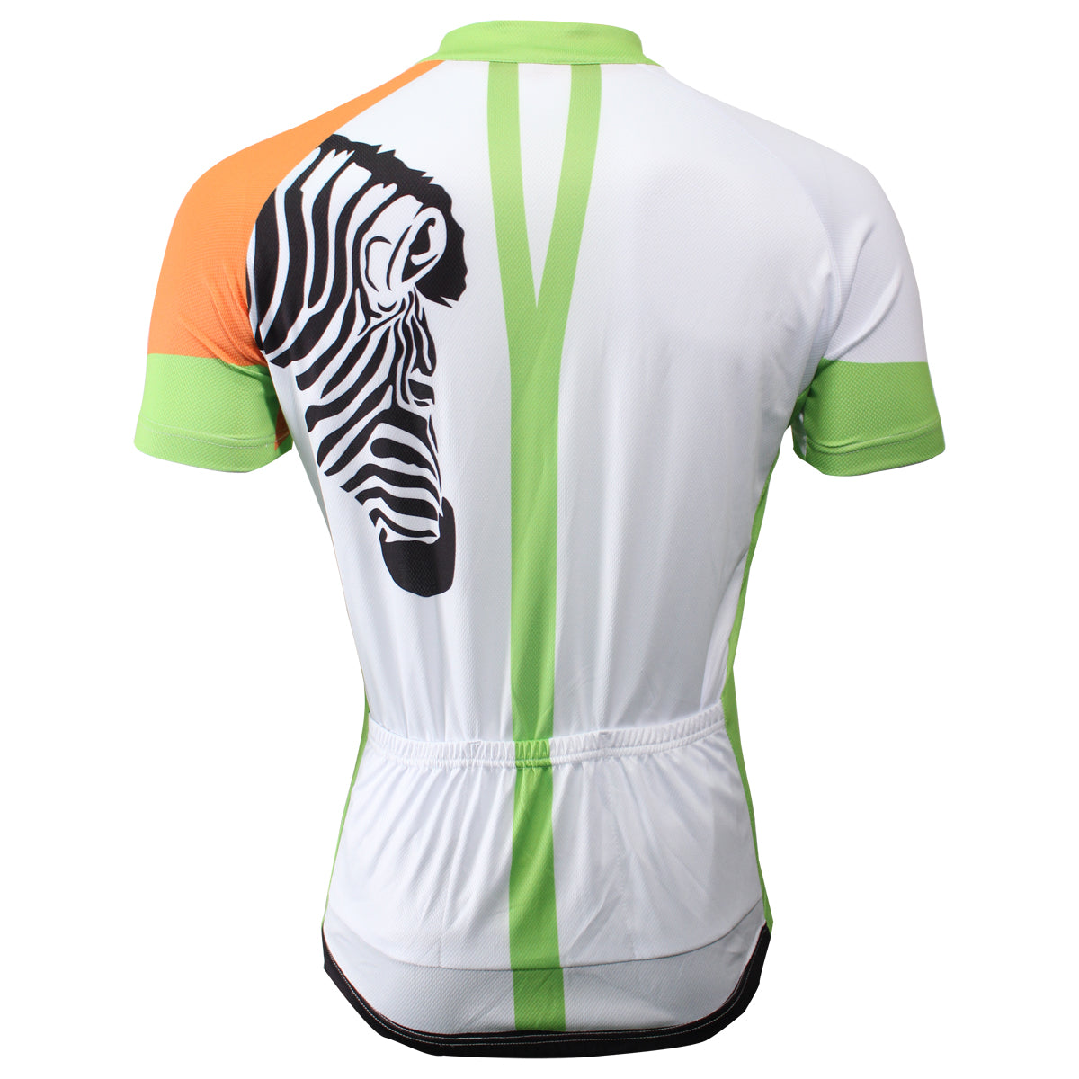 Ilpaladino Zebra Orange-arm Men's Breathable Short-Sleeve Cycling Jersey Bicycling Shirts Summer Sportswear Apparel Outdoor Sports Leisure Biking Shirt NO.502 -  Cycling Apparel, Cycling Accessories | BestForCycling.com 