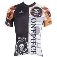 ONE PIECE Series Pirates Skeletal Musician Brook Men's Cycling Suit Jersey Team Jacket T-shirt Summer Spring Autumn Clothes Sportswear Anime Animation Manga Paramecia-type Revive Devil Fruit Eater NO.402 -  Cycling Apparel, Cycling Accessories | BestForCycling.com 