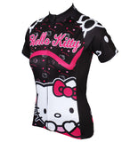 HELLO KITTY Princess Women's Top Cycling Jersey Jacket T-shirt Summer Spring Autumn Clothes Sportswear Cartoon World Black Kit NO.538 -  Cycling Apparel, Cycling Accessories | BestForCycling.com 