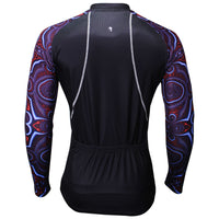 Mystery Cool Graphic Arm Men's Cycling Long-sleeve Black Jerseys NO.367 -  Cycling Apparel, Cycling Accessories | BestForCycling.com 