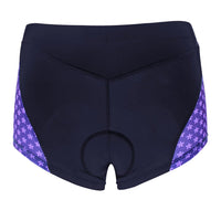 Small Flowers Purple 3D Padded Cycling Underwear Shorts Bicycle Underpants Lightweight Bike Biking Shorts Breathable Bicycle Pants Lightweight NO. SFK013 -  Cycling Apparel, Cycling Accessories | BestForCycling.com 
