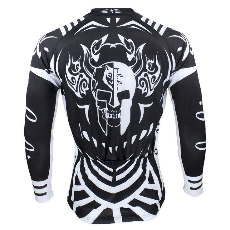 Hot Sale Cycling Jersey  Cycling Jersey Wholesale Outdoor Men's Long-sleeved Jersey for Spring and Summer Black and White Ultraviolet Resistant Fabric Outdoor Sportswear NO.077 -  Cycling Apparel, Cycling Accessories | BestForCycling.com 