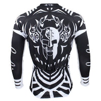 Hot Sale Cycling Jersey  Cycling Jersey Wholesale Outdoor Men's Long-sleeved Jersey for Spring and Summer Black and White Ultraviolet Resistant Fabric Outdoor Sportswear(velvet) NO.077 -  Cycling Apparel, Cycling Accessories | BestForCycling.com 