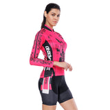 Black Flower Pink Red Women's Cycling Short-sleeve/Long-sleeve Bike Jersey/Kit T-shirt Summer Spring Road Bike Wear Mountain Bike MTB Clothes Sports Apparel Top / Suit NO. 794 -  Cycling Apparel, Cycling Accessories | BestForCycling.com 