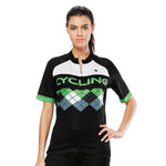 Green Mesh Splicing Black Women's Cycling Short-sleeve Bike Jersey T-shirt Summer Spring Road Bike Wear Mountain Bike MTB Clothes Sports Apparel Top NO. 800 -  Cycling Apparel, Cycling Accessories | BestForCycling.com 