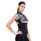 Dark Forest Yellow-strip Women's Cycling Sleeveless Bike Jersey T-shirt Summer Spring Road Bike Wear Mountain Bike MTB Clothes Sports Apparel Top Black Grey NO. 789 -  Cycling Apparel, Cycling Accessories | BestForCycling.com 