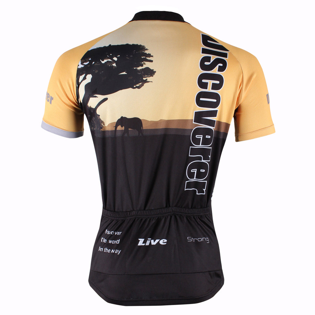 Ilpaladino Dusk Steppes Men's Long/Short-sleeve Cycling Bike jersey T-shirt Summer Spring Autumn Road Bike Wear Mountain Bike MTB Clothes Sports Apparel Top NO.300 -  Cycling Apparel, Cycling Accessories | BestForCycling.com 