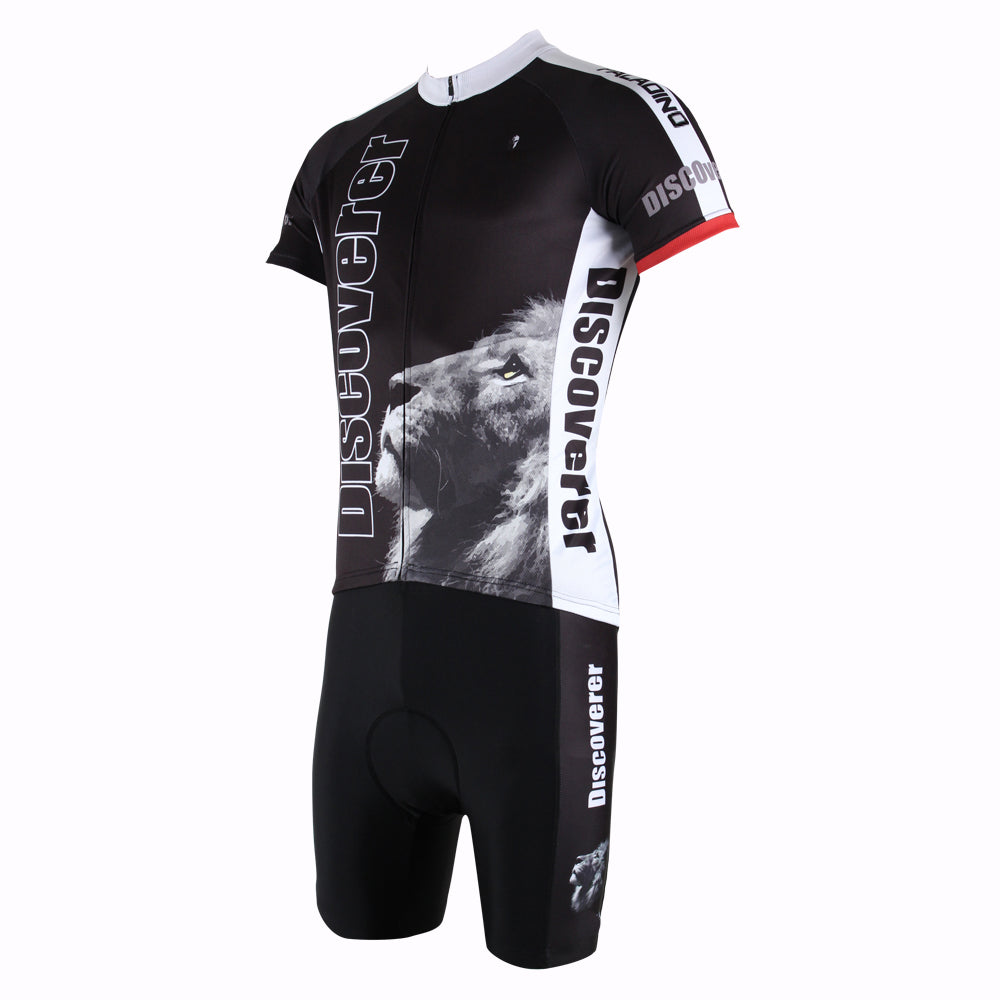 ILPALADINO Discoverer Lion Man's Long-sleeve Cycling Suit Team Kit Nature Wild Animal Jacket T-shirt Summer Suit Spring Autumn Clothes Sportswear Racing Apparel NO.301 -  Cycling Apparel, Cycling Accessories | BestForCycling.com 