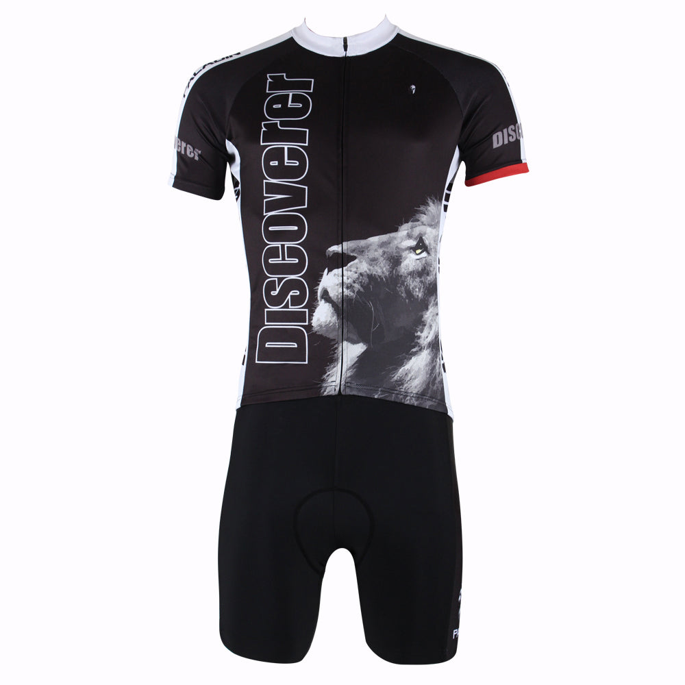 ILPALADINO Discoverer Lion Man's Long-sleeve Cycling Suit Team Kit Nature Wild Animal Jacket T-shirt Summer Suit Spring Autumn Clothes Sportswear Racing Apparel NO.301 -  Cycling Apparel, Cycling Accessories | BestForCycling.com 