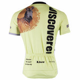 Roaring Wild Lion Grasslands Prey Zebra Men's Long/Short-sleeve Cycling Bike jersey T-shirt NO.305 -  Cycling Apparel, Cycling Accessories | BestForCycling.com 