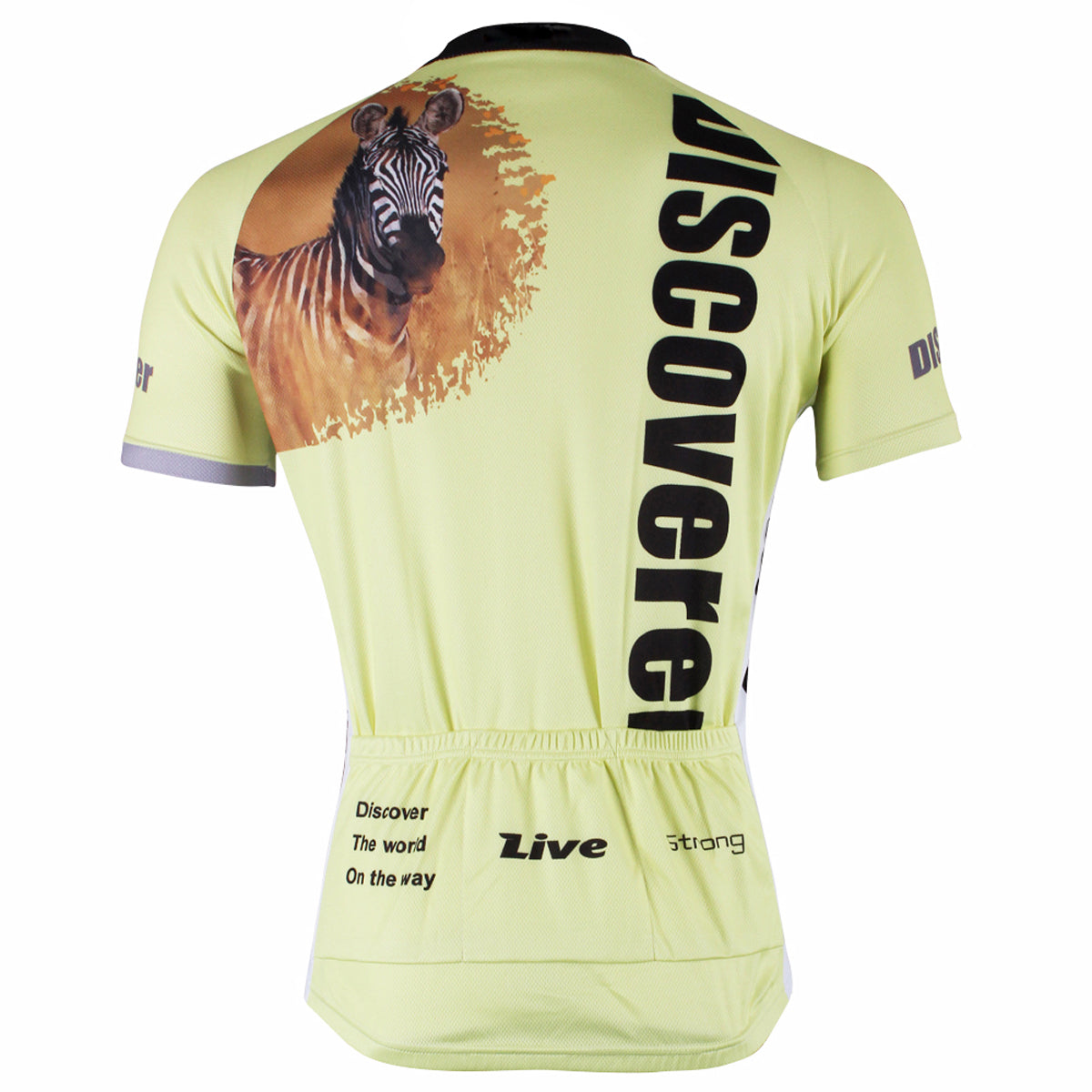 Ilpaladino Roaring Wild Lion Grasslands Prey Zebra Men's Long/Short-sleeve Cycling Bike jersey T-shirt Summer Spring Autumn Road Bike Wear Mountain Bike MTB Clothes Sports Apparel Top NO.305 -  Cycling Apparel, Cycling Accessories | BestForCycling.com 