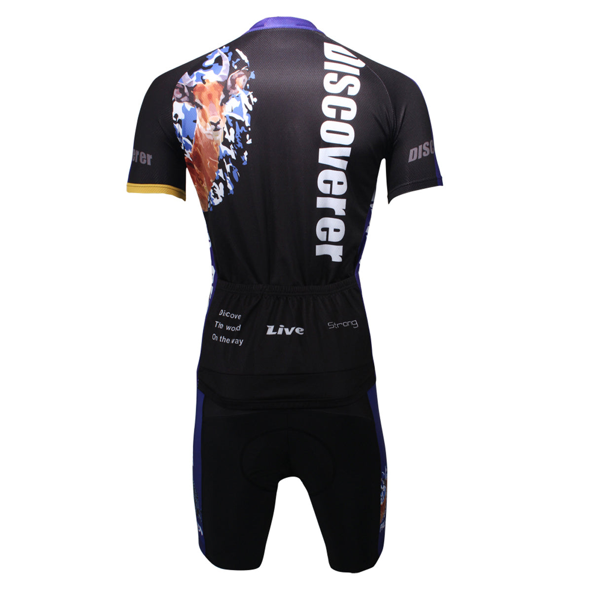 [Discoverer series ] llpaladino Leopard Panther Skulking Deer Nature Prey Hunter Short-sleeve Cycling Suit/Jersey Jacket T-shirt -- Summer Spring Clothes Sportswear Pro Cycle Clothing Racing Apparel Outdoor Sports Leisure Biking T-shirt NO.306 -  Cycling Apparel, Cycling Accessories | BestForCycling.com 