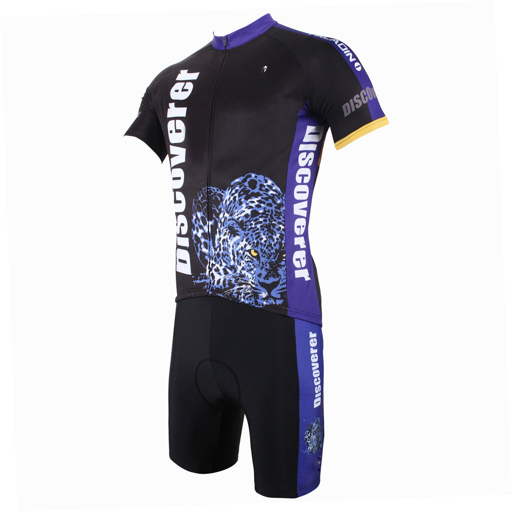 [Discoverer series ] llpaladino Leopard Panther Skulking Deer Nature Prey Hunter Short-sleeve Cycling Suit/Jersey Jacket T-shirt -- Summer Spring Clothes Sportswear Pro Cycle Clothing Racing Apparel Outdoor Sports Leisure Biking T-shirt NO.306 -  Cycling Apparel, Cycling Accessories | BestForCycling.com 
