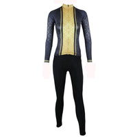 ILPALADINO Women's Long Sleeves Black & Yellow Cycling Jersey Apparel Outdoor Sports Gear Leisure Biking T-shirt 316 -  Cycling Apparel, Cycling Accessories | BestForCycling.com 