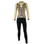 ILPALADINO  Women's  Long Sleeves Yellow Pattern Cycling Jersey Suit Spring Autumn Pro Cycle Clothing Racing Apparel Outdoor Sports Leisure Biking shirt NO.319 -  Cycling Apparel, Cycling Accessories | BestForCycling.com 