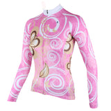 Ilpaladino Pure Pink Women's Long-Sleeve Cycling Jersey/Suit   Spring Autumn Exercise Bicycling Pro Cycle Clothing Racing Apparel Outdoor Sports Leisure Biking Shirts Breathable Sports Clothes NO.327 -  Cycling Apparel, Cycling Accessories | BestForCycling.com 