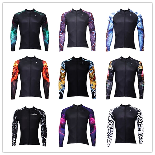 【Graphic Arm Shirt】 ILPALADINO Cool-arm Men's Cycling Black Long-sleeve Jerseys Spring Autumn Apparel Outdoor Sports Gear Leisure Biking Shirt With Several Individual Styles -  Cycling Apparel, Cycling Accessories | BestForCycling.com 