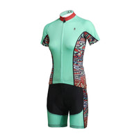 Ilpaladino Mint Green Summer Women's Short-Sleeve Cycling Suit/Jersey Biking Shirts Breathable Outdoor Sports Gear Leisure Biking T-shirt Sports Clothes NO.650 -  Cycling Apparel, Cycling Accessories | BestForCycling.com 