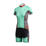 Ilpaladino Mint Green Summer Women's Short-Sleeve Cycling Suit/Jersey Biking Shirts Breathable Outdoor Sports Gear Leisure Biking T-shirt Sports Clothes NO.650 -  Cycling Apparel, Cycling Accessories | BestForCycling.com 