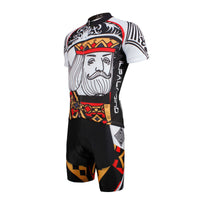 ILPALADINO Poker Face Playing Card Diamonds King Short/long-sleeve Men's Cycling Suit Jersey Apparel Road Riding Bicycling Bike Shirt Breathable and Quick Dry Cycling Sports Wear for Summer Face Cards Court Cards NO.638 -  Cycling Apparel, Cycling Accessories | BestForCycling.com 