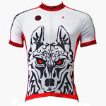 Ilpaladino Red-eye Wolf Men's Breathable  Short-Sleeve Cycling Jersey Summer Quick Dry Exercise Bicycling Pro Cycle Clothing Racing Apparel Outdoor Sports Leisure Biking Shirts Sportswear NO.350 -  Cycling Apparel, Cycling Accessories | BestForCycling.com 