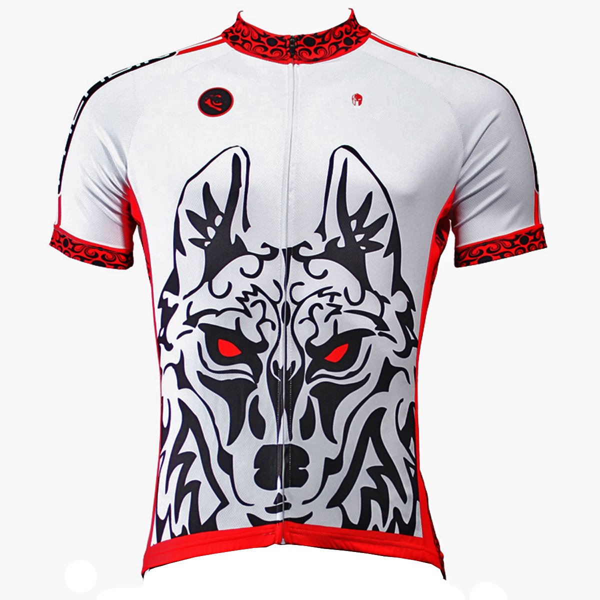 Two men's Wild Animal Wolf cycling T-shirts short-sleeve summer sportswear gear Pro Cycle Clothing Racing Apparel Outdoor Sports Leisure Biking T-shirt NO.350/746 -  Cycling Apparel, Cycling Accessories | BestForCycling.com 