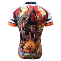 ONE PIECE Members Rooster Pirates Strong World Men's Cycling Jersey Team Leisure Jacket T-shirt Summer Spring Autumn Clothes Sportswear Anime Luffy/Nami/Brook/Chopper/Zoro/Sanji/Franky NO.359 -  Cycling Apparel, Cycling Accessories | BestForCycling.com 