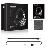 Active Noise Cancelling Bluetooth Headphones Over Ear with Mic, 57mm Driver Swiveling Wireless Headset, Wired and Wireless headphones for Cell Phone/TV/PC -  Cycling Apparel, Cycling Accessories | BestForCycling.com 