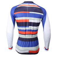 ILPALADINO   Men's Long Deep Blue Sleeves Cycling Clothing Suits with Tights Pro Cycle Clothing Racing Apparel Outdoor Sports Leisure Biking shirt (Velvet) NO.388 -  Cycling Apparel, Cycling Accessories | BestForCycling.com 