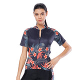 Elegance Tropical Plant Flower Women's Cycling Short-sleeve/Long-sleeve Bike Jersey/Kit T-shirt Summer Spring Road Bike Wear Mountain Bike MTB Clothes Sports Apparel Top / Suit NO. 791 -  Cycling Apparel, Cycling Accessories | BestForCycling.com 