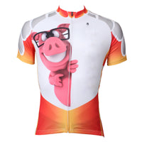 Ilpaladino Animal Pink Pig Men's Long/Short-sleeve Cycling Bike jersey T-shirt Summer Spring Autumn Road Bike Wear Mountain Bike MTB Clothes Sports Apparel Top NO.399 -  Cycling Apparel, Cycling Accessories | BestForCycling.com 