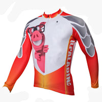 Ilpaladino Animal Pink Pig Men's Long/Short-sleeve Cycling Bike jersey T-shirt Summer Spring Autumn Road Bike Wear Mountain Bike MTB Clothes Sports Apparel Top NO.399 -  Cycling Apparel, Cycling Accessories | BestForCycling.com 