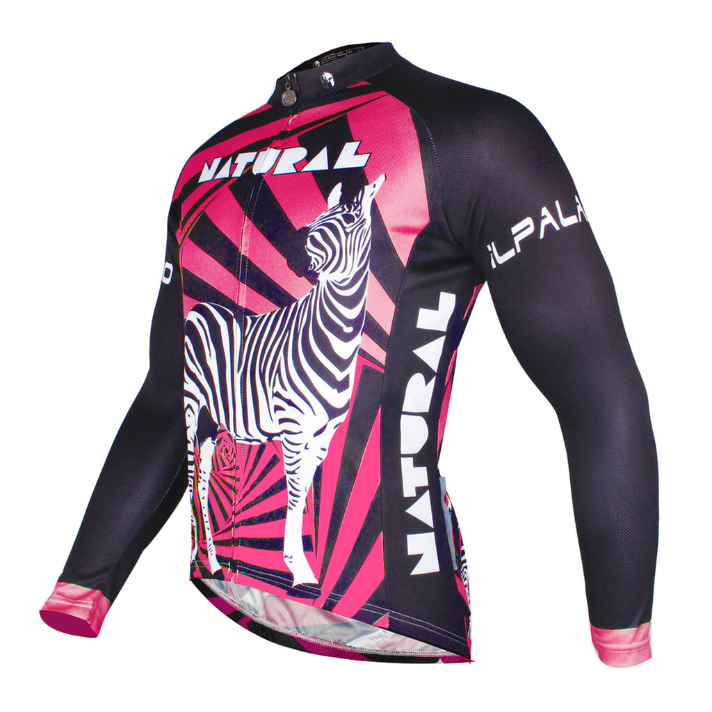 ILPALADINO Yellow/Blue/Green/Red/Rose red Zebra Professional MTB Cycling Jersey Long Sleeve Spring Autumn Mountain Bike Exercise Bicycling Pro Cycle Clothing Racing Apparel Outdoor Sports Leisure Biking Shirts -  Cycling Apparel, Cycling Accessories | BestForCycling.com 