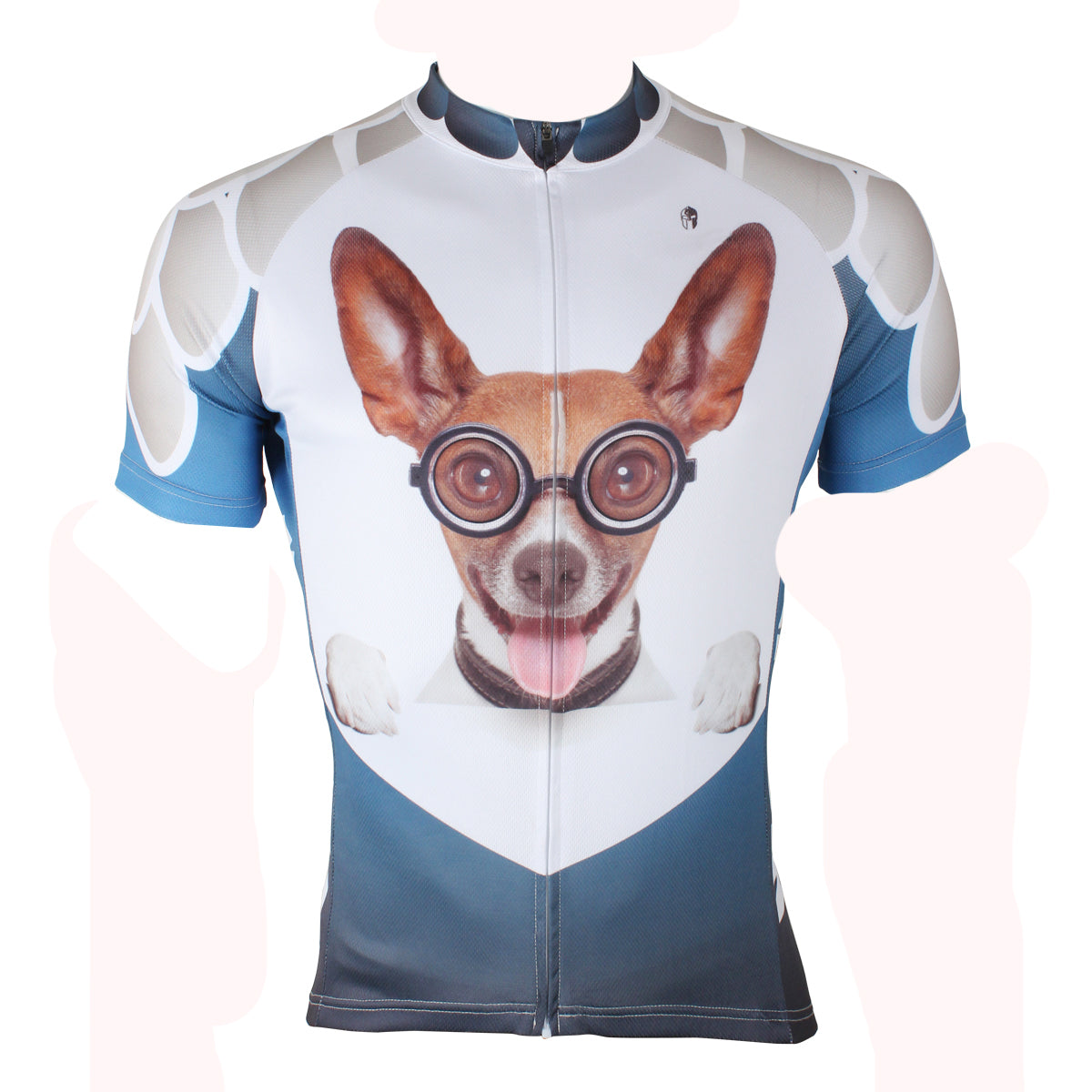 Ilpaladino Glasses Dog Animal Men's Long/Short-sleeve Cycling Bike jersey T-shirt Summer Spring Autumn Road Bike Wear Mountain Bike MTB Clothes Sports Apparel Top NO.285 -  Cycling Apparel, Cycling Accessories | BestForCycling.com 
