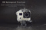V12 1080P Action Camera Dual Screen Display Gyro RSC Underwater Waterproof 2 inch FHD Screen with Smart 2.4G Rechargeable Remote Control For Aerial Photograph Diving Cylcling Helmet Cam Wi-Fi Share FHD Sports DV -  Cycling Apparel, Cycling Accessories | BestForCycling.com 