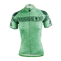 Ilpaladino Green Flower Summer Women's Short-Sleeve Cycling Suit/Jersey Biking Shirts Breathable Outdoor Sports Gear Leisure Biking T-shirt Sports Clothes NO.626 -  Cycling Apparel, Cycling Accessories | BestForCycling.com 