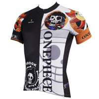 ONE PIECE Series Pirates Skeletal Musician Brook Men's Cycling Suit Jersey Team Jacket T-shirt Summer Spring Autumn Clothes Sportswear Anime Animation Manga Paramecia-type Revive Devil Fruit Eater NO.402 -  Cycling Apparel, Cycling Accessories | BestForCycling.com 