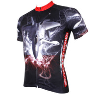 Ilpaladino Flash Airplane Men's Breathable Short-Sleeve Cycling Jersey Bicycling Shirts Summer Quick Dry Sport Wear NO.539 -  Cycling Apparel, Cycling Accessories | BestForCycling.com 