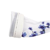 Blue Plum Blossom Porcelain Style Professional Outdoor Sport Wear Compression Arm Sleeve Oversleeve Blue& White Porcelain Series Pair Breathable UV Protection Tattoo Cover Unisex NO. X014 -  Cycling Apparel, Cycling Accessories | BestForCycling.com 