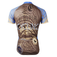 Ilpaladino Utopia Blue Lizard  Men's Breathable Short-Sleeve Cycling Jersey Bicycling Shirts Summer Quick Dry Sportswear Apparel Outdoor Sports Gear Leisure Biking T-shirt NO.526 -  Cycling Apparel, Cycling Accessories | BestForCycling.com 