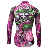 ILPALADINO Purple Funky  Women's Long Sleeves Red Cycling Clothing Suits with Tights  Spring Autumn Exercise Bicycling Pro Cycle Clothing Racing Apparel Outdoor Sports Leisure Biking Shirts NO.328 -  Cycling Apparel, Cycling Accessories | BestForCycling.com 