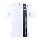 Man's Short-sleeve Cycling Jersey T-shirt Summer White Shirt Black Strip NO.010 -  Cycling Apparel, Cycling Accessories | BestForCycling.com 