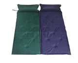 Nine-Dot 2.5cm/5cm Single Camping Mat Self-Inflating Sleeping Pad Inflatable Tent Air Mattress with Attached Pillow and Foldable Infinite Splicing Dampproof Waterproof for Outdoor Hiking Backpacking Tour Fishing Beach -  Cycling Apparel, Cycling Accessories | BestForCycling.com 