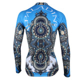 Ilpaladino Women's Long-sleeve Cycling Jersey Summer Spring Autumn Pro Cycle Clothing Racing Apparel Outdoor Sports Leisure Biking shirt Blue/ Orange/ White/Green NO.314 -  Cycling Apparel, Cycling Accessories | BestForCycling.com 