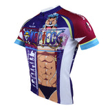 ONE PIECE Series Cola-powered Cyborg Franky Straw Hat Pirates Men's Cycling Suit/Jersey Team Kit Jacket T-shirt Summer Spring Autumn Clothes Sportswear Cartoon NO.080 -  Cycling Apparel, Cycling Accessories | BestForCycling.com 