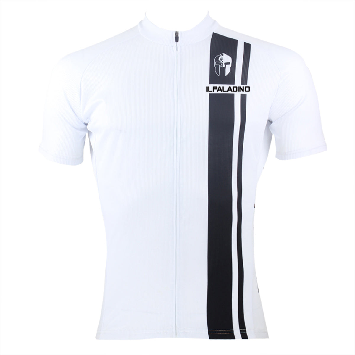 ILPALADINO Man's Short-sleeve Cycling Jersey/ Suit Team Jacket T-shirt Summer Suit Spring Autumn Clothes Sportswear White Shirt Black Strip NO.010 -  Cycling Apparel, Cycling Accessories | BestForCycling.com 