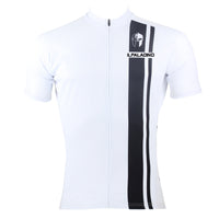 ILPALADINO Man's Short-sleeve Cycling Jersey/ Suit Team Jacket T-shirt Summer Suit Spring Autumn Clothes Sportswear White Shirt Black Strip NO.010 -  Cycling Apparel, Cycling Accessories | BestForCycling.com 